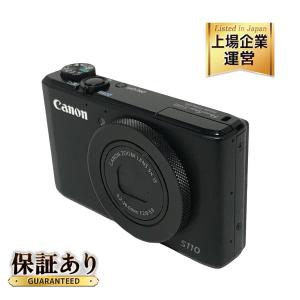 Canon キヤノン PowerShot S110 ブラック PSS110 BK デジタルカメラ コンデジ