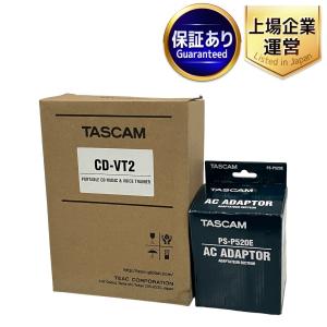 TASCAM ポータブルCDプレーヤー CD-VT2 トレーナー
