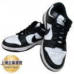 NIKE DUNK LOW 24.5cm BLACK-WHITE スニーカー シューズ 靴 ナイキ