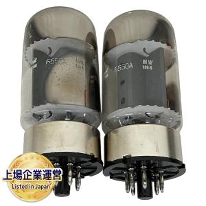 General Electric 6550A 真空管 ペア USA