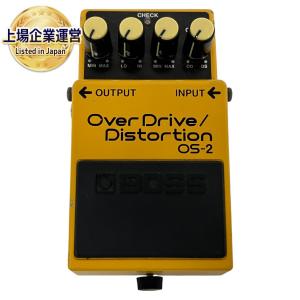 BOSS OS-2 オーバードライブ ディストーション エフェクター