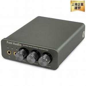 Fosi Audio K5 PRO DAC ヘッドフォンアンプ 音響機材