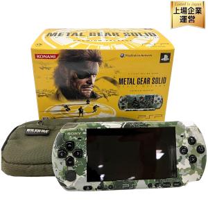 SONY PSP-3000 ゲーム機 プレイステーションポータブル ソフト22点付き
