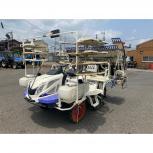 茨城県 三菱 田植機 LE80D 8条 20.5馬力 パワステ HST ロータリー式 4WD 645h マイコン 田植え 直