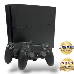 SONY ソニー プレイステーション4 PS4 プレステ CUH-1200AB01 ジェットブラック 500GB ゲーム ソフト6本 付き