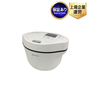 SHARP KN-HW16G-W ヘルシオ ホットクック 水なし 自動 調理鍋 シャープ 家電