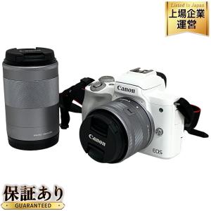 Canon EOS Kiss M2 ミラーレス一眼カメラ 15-45mm レンズキット キヤノン