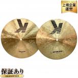 K.ZILDJIAN 33cm 13インチ トップ ボトム ハイハット セット シンバル ドラム 打楽器 パーカッション ジルジャン