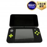 Nintendo Newニンテンドー2DS LL JAN-001 ブラック×ライム 元箱つき 任天堂 ゲーム機