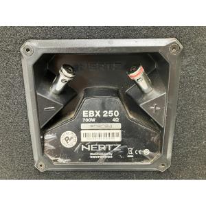 HERTZ EBX 250 サブウーファー BOX カーオーディオ 音響機材 フロアスタンディングの新品・中古の販売と買取 | ReRe[リリ]