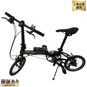 DAHON K3 14インチ 折りたたみ 自転車 1×3 3段階切り替え レッド×マットブラック ダホン