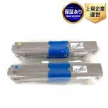 OKI TNR-C4KY2 TNR-C4KC2 トナーカートリッジ イエロー シアン 2本セット