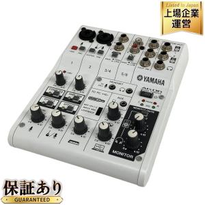 YAMAHA AG06 ミキサー 6チャンネル 音響機材 ヤマハ