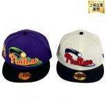 NEWERA ニューエラ 59FIFTY Philadelphia Phillies 1996 ALL STAR GAME サイズ7 5/8 2種おまとめ キャップ 帽子