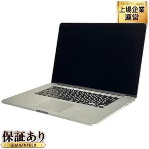 Apple MacBook Pro Retina 15-inch Mid 2015 15.4型 2015 i7-4770HQ 2.2GHz 16GB 256GB 10.13.6 ノートパソコン US仕様 PC