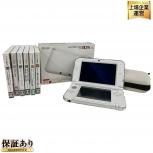 Nintendo WAP-002 任天堂 3DS LL 元箱付き ゲーム機 ソフト6点付き
