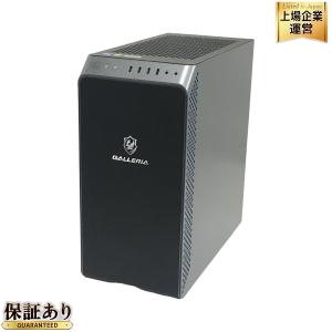 初期 Thirdwave GALLERIA XA7C-R37T ゲーミング PC i7-12700 16GB SSD 1TB RTX3070 Ti Win10 Home 64bit