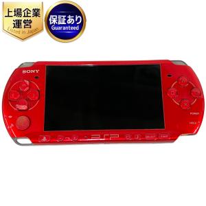 SONY PSP-3000 ゲーム機 プレイステーションポータブル ソフト22点付き