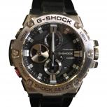 カシオ G-SHOCK G-STEEL GST-B100-1AJF 腕時計 ソーラー 多機能 ブラック文字盤 不動