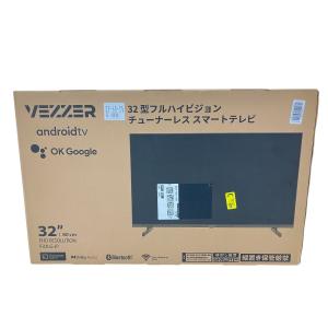 VEZZER F32LG-JP チューナーレステレビ 32型 2023年製 Amazon | VEZZER テレビ 32V型インチ 2K Google TV ネット動画
