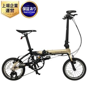 DAHON K3 14インチ 折りたたみ 自転車 1×3 3段階切り替え レッド×マットブラック ダホン