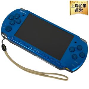 SONY PSP-3000 ゲーム機 プレイステーションポータブル ソフト22点付き