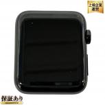 Apple Watch Series2 A1758 42mm スペースブラック ステンレススチール アップルウォッチ ベルト付き