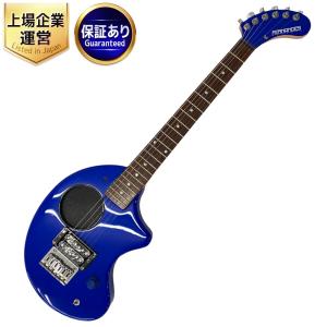 FERNANDES ZO-3 ブラック アンプ内蔵 ミニ ギター 楽器 フェルナンデス