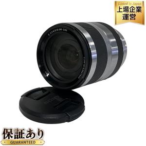SONY ソニー E 18-200mm F3.5-6.3 OSS SEL18200 カメラレンズ ズーム 高倍率 シルバー
