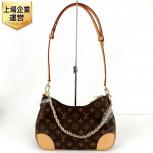 LOUIS VUITTON ルイ ヴィトン モノグラム ブーローニュ NM ブラウン M45832 2WAY ショルダーバッグ