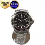 タグホイヤー TAG Heuer アクアレーサー WAK2110 腕時計 自動巻 ブラック 文字盤 SS メンズ AQUARACER 時計 ウォッチ 黒文字盤 箱
