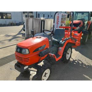 茨城県 結城市 クボタ トラクター KJ11 10.5馬力 278h ロータリー トラクタ 水田 稲作 農業機械 農業 直