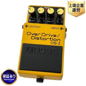 BOSS OS-2 オーバードライブ ディストーション エフェクター