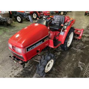 決算セール長野県発 三菱 MT165 トラクター 710H 16馬力 MAC 自動水平 ロータリー AFRP1306S 一部動作不備 直