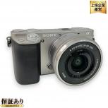 SONY α6000 ILCE-6000 ボディ SELP1650 PZ 16-50mm F3.5-5.6 レンズセット 一眼カメラ
