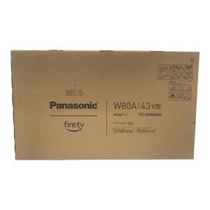 Panasonic 液晶テレビ TV-43W80A 43インチ