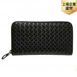 ボッテガ・ヴェネタ Bottega Veneta  イントレチャート ラウンドウォレット