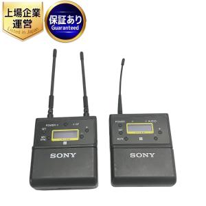 SONY UWP-D21 ピンマイク B帯アナログワイヤレスマイクロホンパッケージ プロオーディオ ソニー