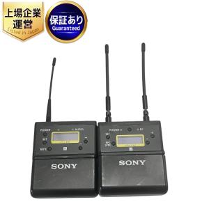 SONY UWP-D21 ピンマイク B帯アナログワイヤレスマイクロホンパッケージ プロオーディオ ソニー