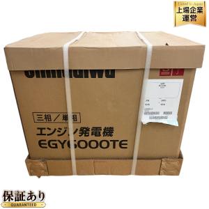新ダイワ EGY6000TE-A 三相200V発電機 楽
