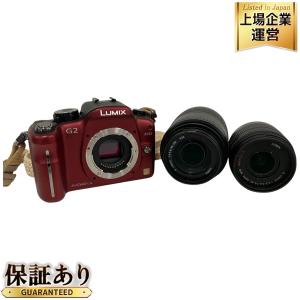 Panasonic LUMIX DMC-G2K ブラック ミラーレスデジタル一眼カメラ 14-42mm H-FS014042 レンズキット