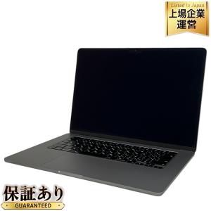 充放電回数 29回動作 Apple MQKP3J/A MacBook Air 15インチ M2 2023 ノート PC 8GB SSD 256GB 8C 10C Sonoma