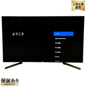 SONY BRAVIA KJ-49X9500G 49V型 4Kチューナー内蔵 液晶テレビ