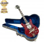 Epiphone 1962 50th Anniversary Crestwood Custom Cherry エレキギター ハードケース付き 弦楽器 エピフォン