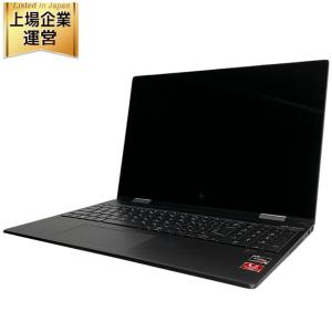 HP ENVY x360 15-ds0002AU Ryzen 7 3700U 16GB SSD 512GB 15.6型 Windows11 ノート パソコン PC 訳有