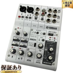 YAMAHA AG06 ミキサー 6チャンネル 音響機材 ヤマハ