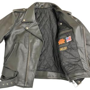 FREEDOM Leather Company フリーダムレザー ライダースジャケット 黒 サイズ40 ダブルライダース  メンズ(ファッション)の新品/中古販売 | 2084146 | ReRe[リリ]