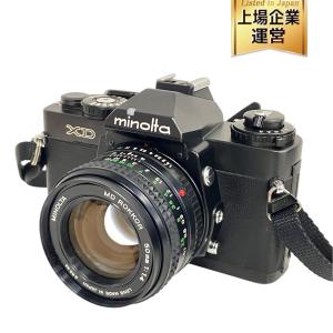 MINOLTA ミノルタ XD ボディ ブラック フィルム カメラ