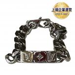 ルイヴィトン Louis Vuitton チェーンブレスレット モノグラム M M00855 シルバー