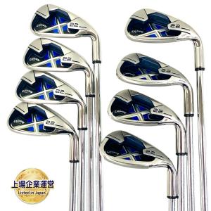 Callaway X-22 5-9I PW SW アイアン クラブ 7本